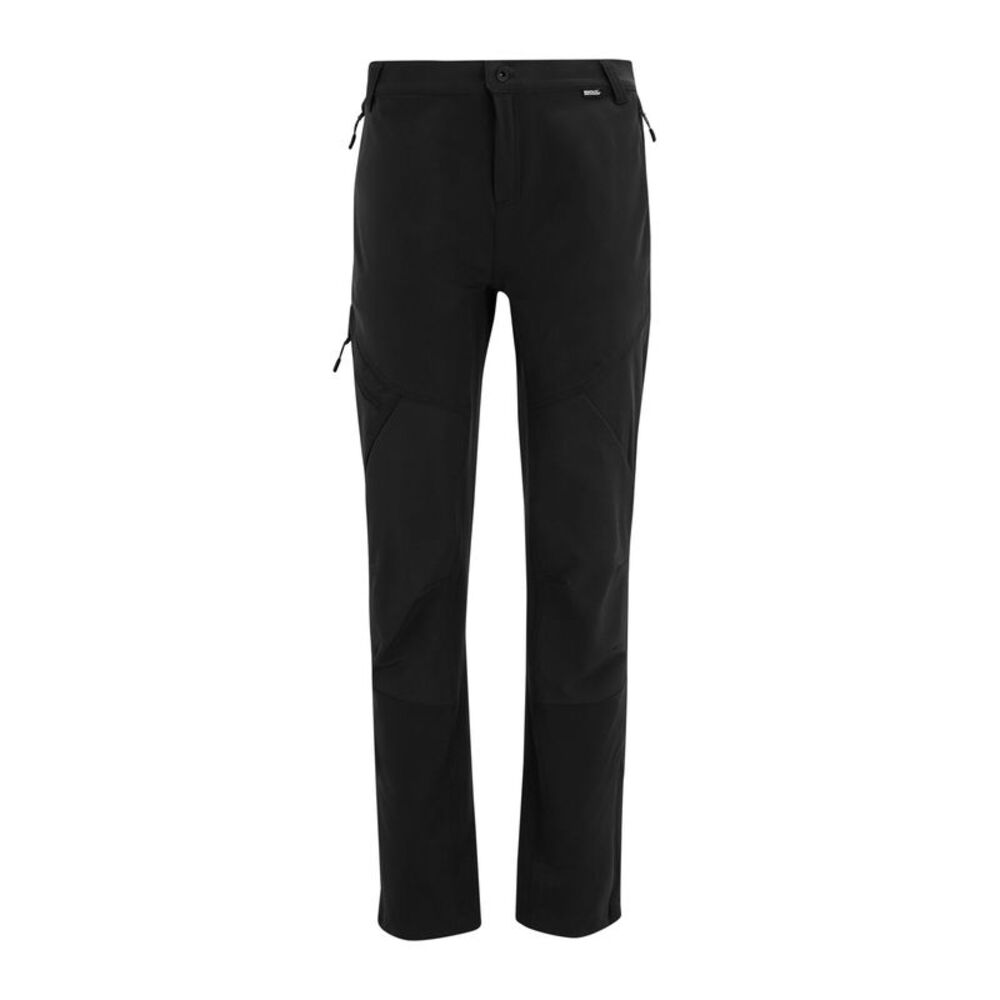 Regatta Mens Questra Hiking Trousers / Black